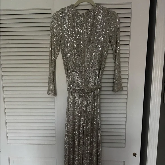 Eliza J Sequin Jumpsuit - Picture 3 of 5